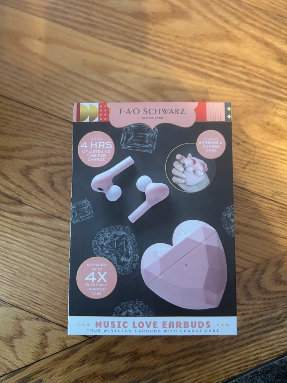 FAO Schwarz Music Love True Bluetooth Wireless Earbuds